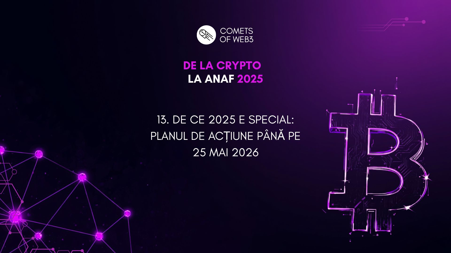 13. De ce 2025 e special: Planul de acțiune până pe 25 mai 2026