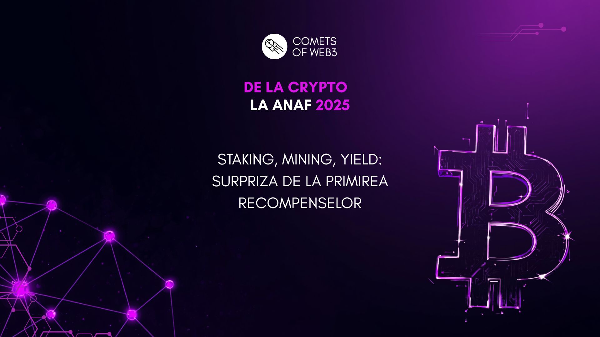Staking, mining, yield: Surpriza de la primirea recompenselor