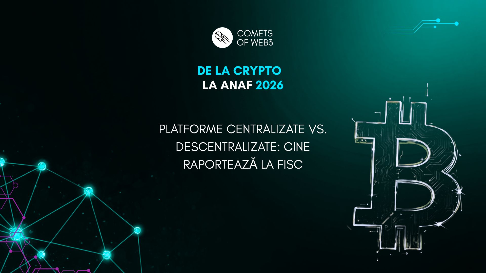 Platforme centralizate vs. descentralizate: Cine raportează la fisc
